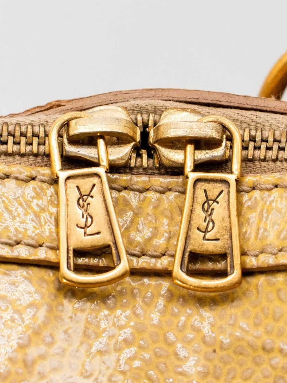 YSL Saint Laurent Muse Large Patent Satchel